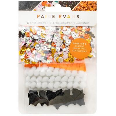 American Crafts Paige Evans Tricks & Treats - Embellishments